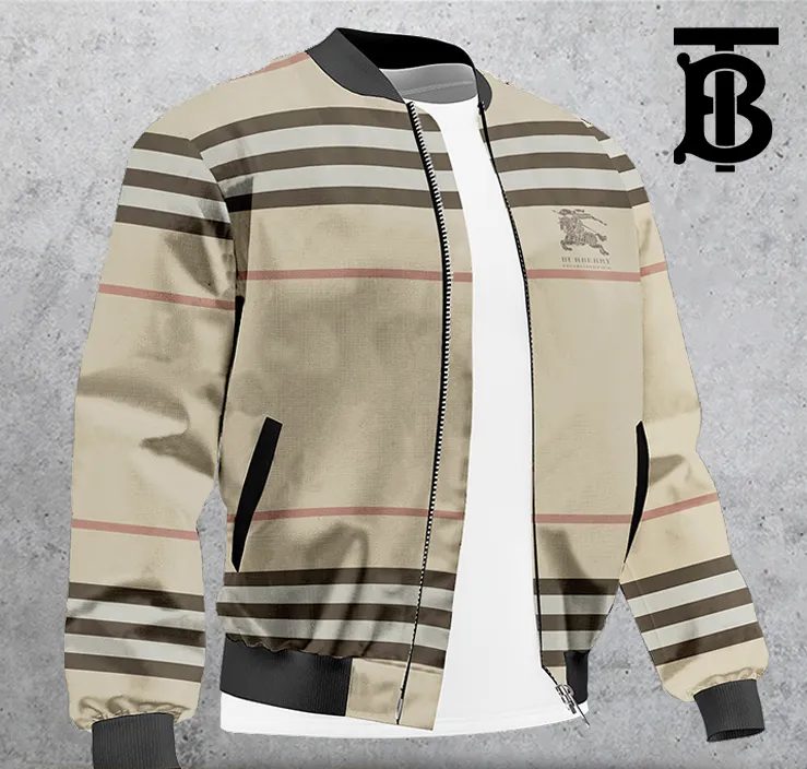 Limited Edition Burrberry Bomber Jacket Hot Trend Lux-Jk-00Pmxqpurc