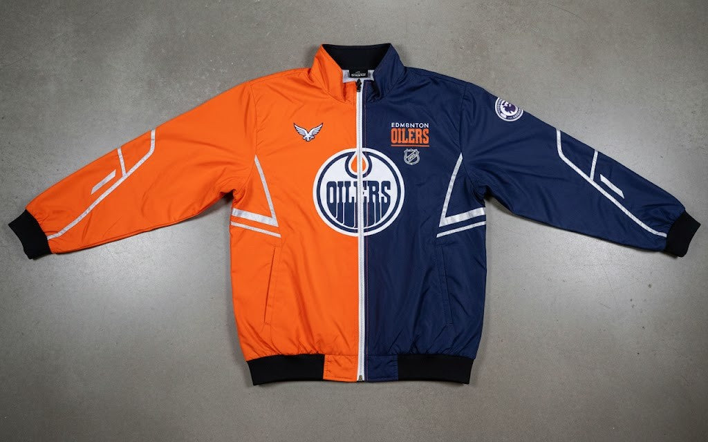 Edmonton Oilers Split Color Jacket