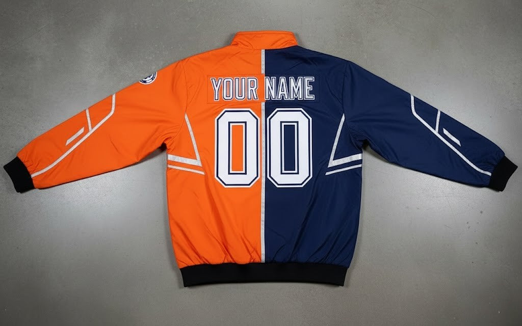 Edmonton Oilers Split Color Jacket