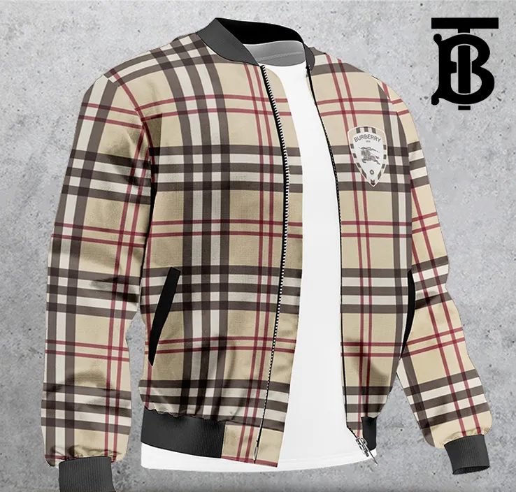 Limited Edition Burrberry Bomber Jacket Hot Trend Lux-Jk-00C9Ipr2X9