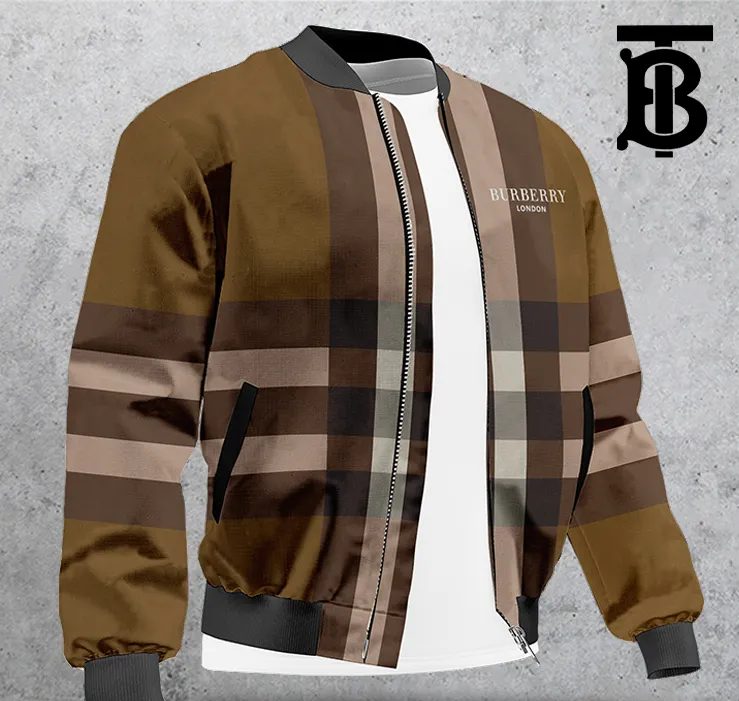 Limited Edition Burrberry Bomber Jacket Hot Trend Lux-Jk-00Cbbowtfe