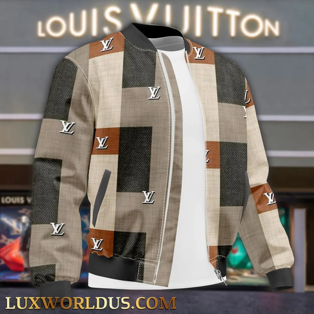 New Arrival Louis Vuitton Premium Jacket For Men Women Lux-Jk-Lv1368921