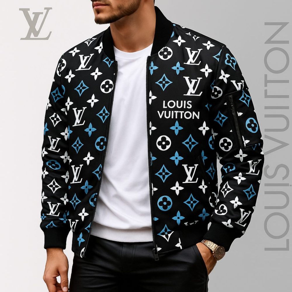 Limited Edition Louis Vuitton Bomber Jacket Unisex Lx-Jklv2025070