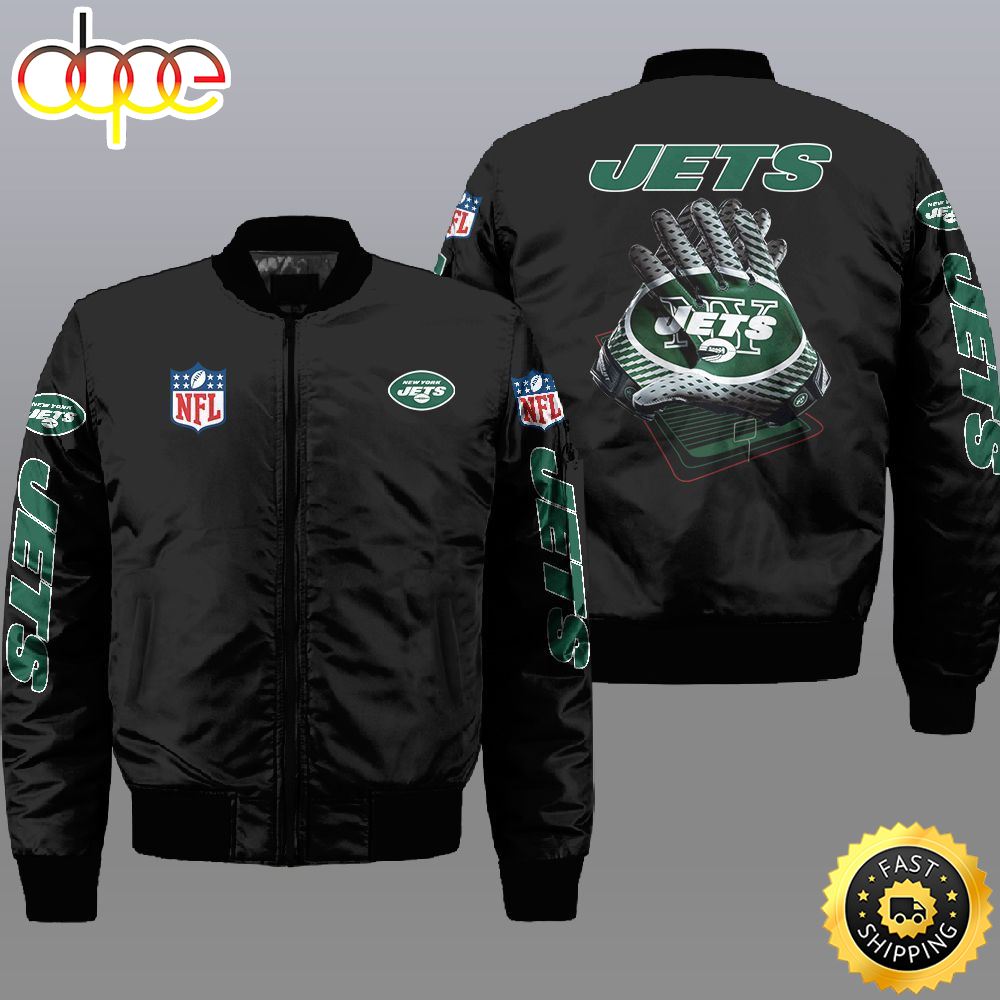 Nfl New York Jets 3D Bomber Jacket