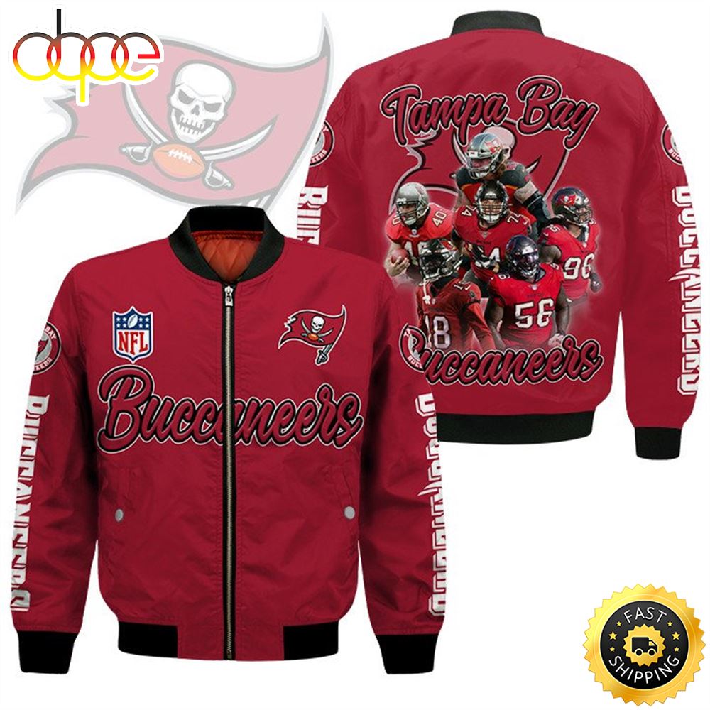 Tampa Bay Buccaneers Players Nfl Bomber Jacket