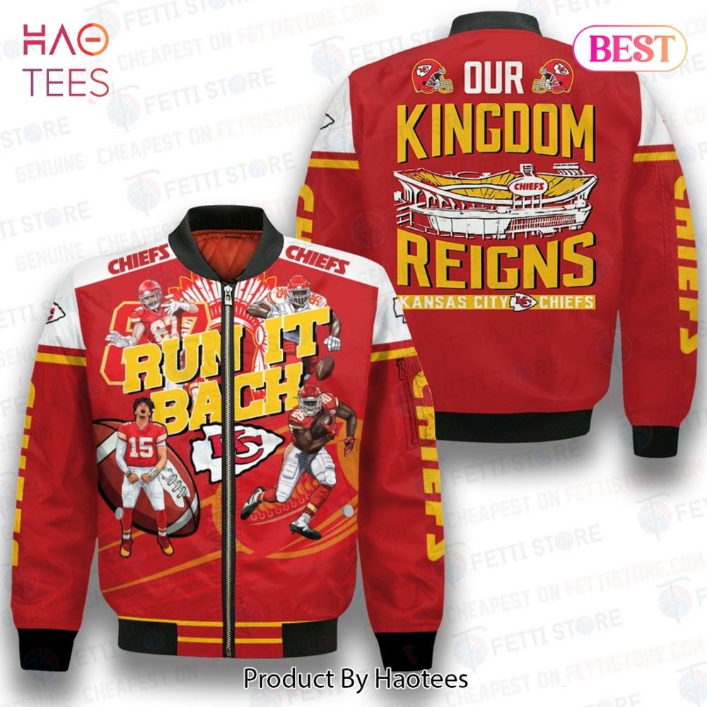Hot Trend Kcc Run It Back New Design   Print 3D Bomber Jacket