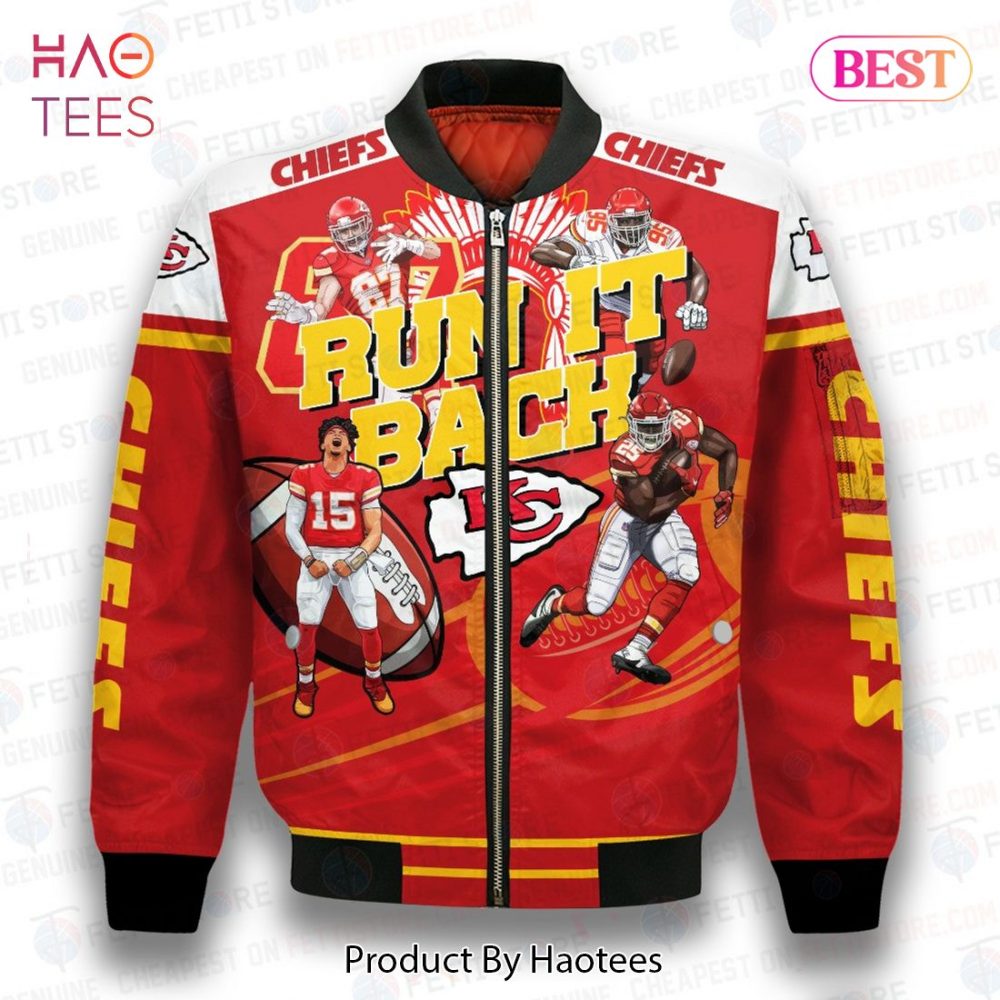 Hot Trend Kcc Run It Back New Design   Print 3D Bomber Jacket